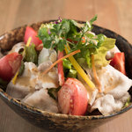 pork shabu-shabu salad