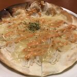 ニパチ - シメで頼んだ明太マヨピザ