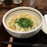 デパ地下さぬきうどん店 - ネギは店がけ