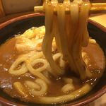 そばの神田東一屋 - うどんのアップです