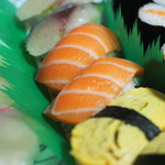 Oobasushi - 握り寿司その１