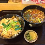 お家のごはん かれん - R.1.8.15.昼 親子丼 650円税込・カレーうどん 750円税込