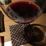 やきとり 風月 - 飲み放題の赤ワイン