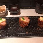 とんかつ マンジェ - エシレバターとんかつ。