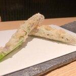 カブ - アスパラ　甘味があって美味しい