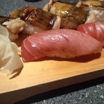 美乃鮨 - 中トロ＆煮アナゴ