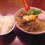 肉玉そば おとど食堂 篠崎店  - 肉玉（700円）+味玉