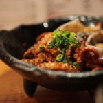心粋厨房 獬 - 飯蛸の大蒜炒め