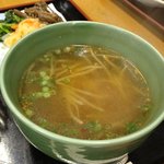 キムチのピリ辛 - もやしスープ