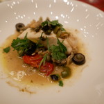 ホテルオークラレストラン新宿 ワイン＆ダイニング デューク - 真鯛とアサリの蒸し焼き　アンチョビとケッパー風味