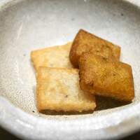 東京和食 りくう - 2019/11/26  かぼちゃ餅、大根餅