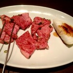 松島園 - 和牛焼肉ランチの和牛