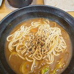 ふじ - 七味入れたらゴマが...