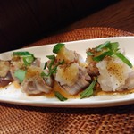 インディ庵 - 山椒の効いた七味かけて頂きます♪