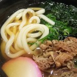 あじわい処 麺 - 肉うどん 麺の状態 (2019.11.26)