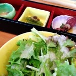 おばた - 先付け、サラダ
