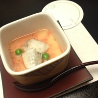 月亭 町田店 - フグコースの茶碗蒸し