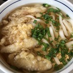 三心うどん - ゴボウ天うどん