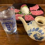 炭火焼肉 やまもと - 泡盛１合