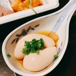 鳥田中 - 丹波地鶏白子湯引き