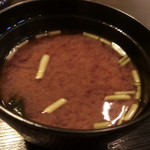 とんかつあさくら - 赤出汁