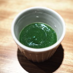 オオクサ - 焼きなすとモロヘイヤスープ