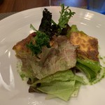 奥沢サクレクール - 根野菜のキッシュ　スペシャリテ