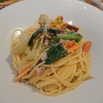 旬菜イタリアン 花とオリーブ - ビアンコパスタ