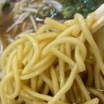 中華そば あずま - 中太のストレート麺！