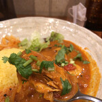 SPICY CURRY 魯珈 - 限定
      アチャーリー牡蠣カレー  2辛
      牡蠣がぷりぷり！