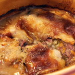 bistro Chic - コース5.ツキノワ熊の肉のバルマンティエ 数種のチーズ コンソメ パン粉 