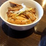 ラーメン翼 - ミニチャーシュー丼