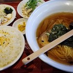 麺屋天 - ランチ（醤油）630円