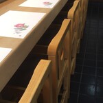 Miyuki Sushi - 店内カウンター席