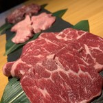 隠れ家焼肉dining あんじゅ - 贅沢肉3種コース