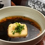 堀松 - あおさ香る揚げ出し豆腐