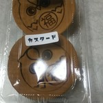 Fukumarudou - あずきとカスタード　各120円（シール貼ってます）
