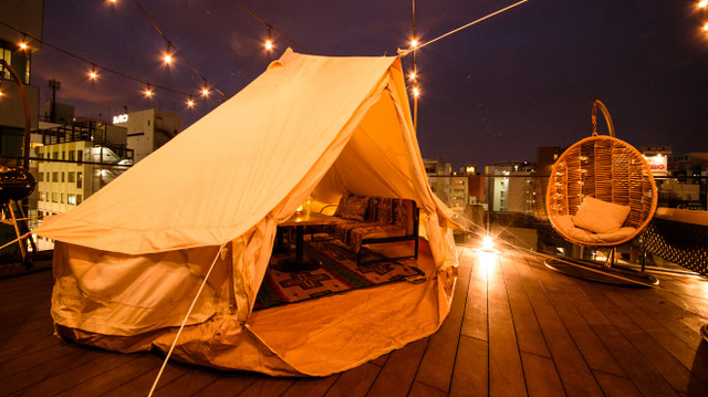 Kemono Umami Robata Roof Top 西鉄福岡 天神 居酒屋 食べログ