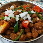 バーワルチー - チャナパニールのアップ