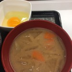 吉野家 - 野菜タップリ味噌汁