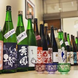 １００種類を超える日本酒に圧倒！