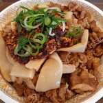 すき家 - 食べラー・メンマ牛丼(大盛)￥650