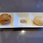 悠悠 - 蟹爪と揚げ餅団子