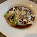 悠悠 - 絶品！ヤリイカの湯引き