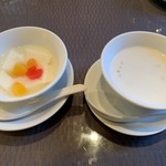 悠悠 - タピオカココナッツミルクと杏仁豆腐