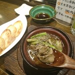 天ぷら 穴子蒲焼 助六酒場 - 牡蛎のアヒージョ