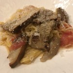 ラ リベラ - トップフォト 自家製タヤリンと十勝産フレッシュポルチーニ茸