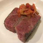 ラ リベラ - 士幌町産十勝ハーブ牛のサーロイン