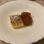 ラ リベラ - とうもろこしのカタラーナ 葡萄とワインのジュレ