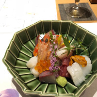 対馬のどぐろとイカ活き造り 博多 魚蔵 都ホテル店 - 刺身